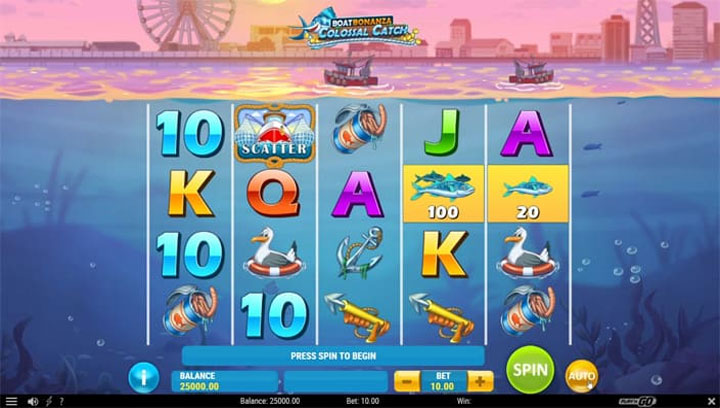 สล็อต Boat Bonanza Colossal Catch